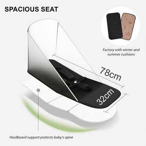 Bé Wagon Xe Đẩy Nhẹ Trọng Lượng Du Lịch Xe Đẩy Cho Máy Bay Chất Lượng Hàng Đầu Pushchair Siêu Nhỏ Gọn Gấp Đòn Bẩy Duy Nhất Xử Lý - Product Image 5