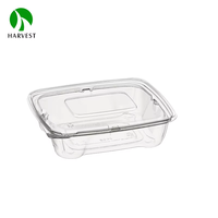 Conteneur d'emballage pour fruits en plastique PS transparent jetable et recyclable, 8oz, 12oz, 16oz, 24oz, 32oz, boîtes pour baies, fraises, bleuets
