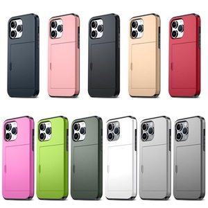 Fundas de teléfono con tarjetero Ranura Bolsillo Duro a prueba de golpes Funda de teléfono móvil para 1 funda de teléfono - Product Image 2