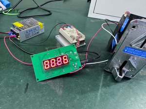 Nhà Máy Trực Tiếp JY-15 12V 4 Chữ Số Tạm Dừng Bắt Đầu Đồng Xu Hoạt Động Hẹn Giờ Ban Điều Khiển Cho Arcade Trò Chơi/Bán Hàng Tự Động/Máy Giặt - Product Image 3