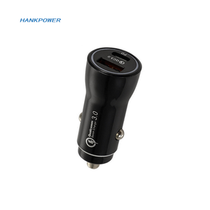 Teléfono móvil USB QC3.0 Tipo C PD18w 2 puertos Max 36w Adaptador de carga rápida de alta potencia Cargador de coche para <span class=keywords><strong>iPhone</strong></span> - Product Image 2