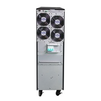Onduleur triphasé haute fréquence 20 kVA 16 kW à onde sinusoïdale pure avec batterie au plomb pour système d'alimentation de secours industriel et médical