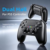 Control Inalámbrico para PC, iOS y Android, Material ABS, Joysticks con Efecto Hall, Iluminación RGB, Molde Privado