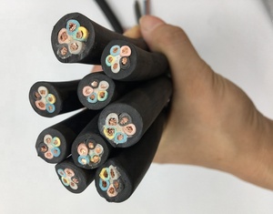 H07RN-F de cable de goma IEC66 YCW, cable de potencia de cobre puro, 1-6core, 60245, 1,0, 1,5, 2,5, 4,0, 6,0, envoltura cuadrada de goma de <span class=keywords><strong>cloroetileno</strong></span> - Product Image 1