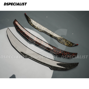 Personalizzare con fiocco in oro forgiato in fibra di carbonio G8X M2 M3 M4 Spoiler posteriore per BMW 2 3 serie 4 G87 G42 G80 G82 G22 G20 G28 - Product Image 2
