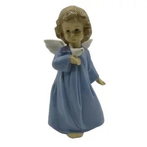 Joinste-귀여운 아기 천사 입상 도자기 고품질 장식 인형