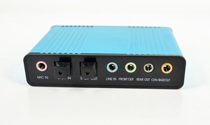 <span class=keywords><strong>Tarjeta</strong></span> <span class=keywords><strong>de</strong></span> <span class=keywords><strong>Sonido</strong></span> <span class=keywords><strong>Externa</strong></span> USB 5.1 Canales, Adaptador <span class=keywords><strong>de</strong></span> Audio con Entrada y Salida <span class=keywords><strong>de</strong></span> Micrófono <span class=keywords><strong>para</strong></span> PC, Laptop y Altavoces - Product Image 3