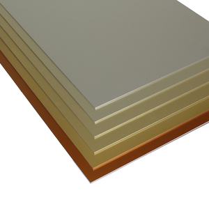 Plaque <span class=keywords><strong>en</strong></span> aluminium anodisé satiné or antique profond 5052 5005 de 1 mm à 3 mm avec AA25 pour musées et bâtiments culturels haut de gamme - Product Image 6