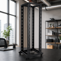 Armoire ouverte Starlink 19'' à 4 poteaux et rack de serveur pour armoire réseau