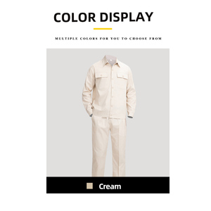 Comfortable and Breathable Engineer Summer Worker Uniforms Suits Long Sleeve <strong>Safety</strong> Workwear Jackets <strong>Pants</strong> - Product Image 4