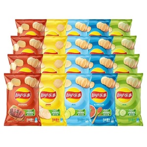 ถุงบรรจุภัณฑ์ขนม PE พิมพ์ลายสำหรับมันฝรั่งทอดและชิป <span class=keywords><strong>Takis</strong></span> ชิปปิดผนึกด้วยความร้อนสีน้ำเงิน - Product Image 5