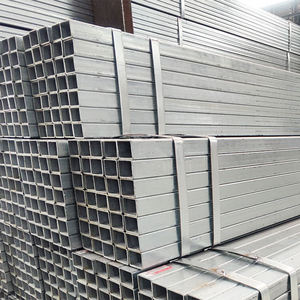 Tubo Cuadrado Galvanizado en Caliente con Certificación ISO CE, Varios Tamaños, Tubo <span class=keywords><strong>de</strong></span> Acero Hueco GI para <span class=keywords><strong>Construcción</strong></span> en Exteriores - Product Image 3