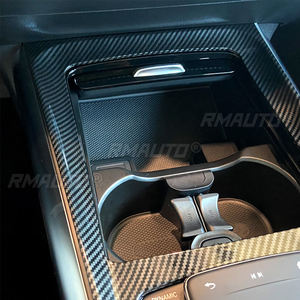 Autocollant de protection de panneau de console centrale de voiture aspect carbone pour Mercedes-Benz Classe B GLA GLB W247 X247 H247 2020+ - Product Image 5
