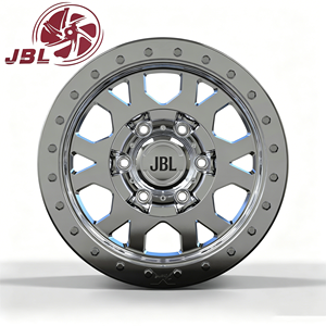 ล้อฟอร์จโมโนบล็อก ขนาด 16-24 นิ้ว สีเทาด้าน ขอบขัดเงา สำหรับออฟโรด 6x135/6x139.7 สำหรับรถบรรทุกและรถ SUV - Product Image 1