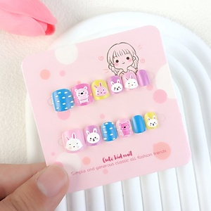 12 pezzi cartoni animati <span class=keywords><strong>bambini</strong></span> Nail Art grazioso fiore nuvola motivo cuore strass su <span class=keywords><strong>unghie</strong></span> autoadesive <span class=keywords><strong>unghie</strong></span> <span class=keywords><strong>per</strong></span> <span class=keywords><strong>bambini</strong></span> - Product Image 5