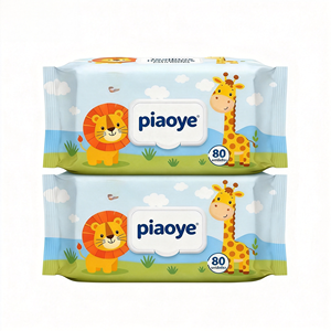 OEM 柔软无纺布湿巾 80 片 15x20cm 芦荟环保湿巾 - Product Image 4