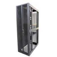 Armoire industrielle en acier, robuste, haute, avec étagères pour centre de données
