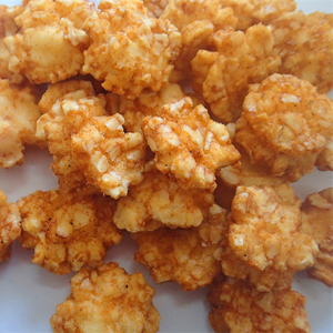 Craquelins de riz japonais saveur chili, craquelins de riz croustillants, collation orientale, collations à base de céréales - Product Image 2
