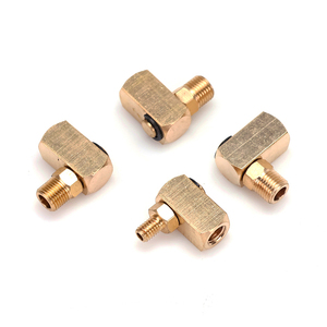 새로운 디자인 슬라이더 유압 팔꿈치 관절 360 도 회전 팔꿈치 황동 남성 직각 팔꿈치 피팅 - Product Image 6