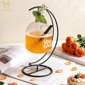 Jarra de Jugo Especial para Restaurante, Botella de Vidrio Colgante Creativa para Cócteles - Product Image 2