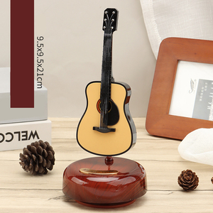 Adornos de guitarra creativos, <span class=keywords><strong>caja</strong></span> de música, decoración de escritorio, <span class=keywords><strong>instrumento</strong></span> <span class=keywords><strong>Musical</strong></span> clásico, <span class=keywords><strong>caja</strong></span> de sonido, <span class=keywords><strong>caja</strong></span> de música de Pipa <span class=keywords><strong>China</strong></span> - Product Image 6