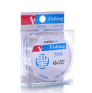 SNEDA fabricant haute qualité bas prix 50m invisible <span class=keywords><strong>ligne</strong></span> en Nylon originale avec bobine <span class=keywords><strong>ligne</strong></span> <span class=keywords><strong>de</strong></span> pêche en bateau pour grand jeu - Product Image 1