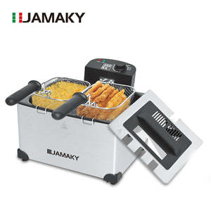 Friteuse à double panier à économie d'énergie, <span class=keywords><strong>moteur</strong></span> 2400W, technologie de chauffage efficace - Product Image 4