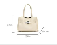 Sac fourre-tout classique en cuir PU durable pour femme OEM ODM - Fermeture magnétique, grande capacité, forme structurée, poignée supérieure, usage quotidien