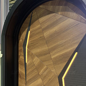 Portes en bois personnalisées pour <span class=keywords><strong>l</strong></span>'extérieur et <span class=keywords><strong>l</strong></span>'intérieur <span class=keywords><strong>de</strong></span> la maison, <span class=keywords><strong>porte</strong></span> d'entrée en bois avec arche pour la maison, <span class=keywords><strong>porte</strong></span> avec serrure intelligente - Product Image 4