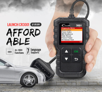 Escáner de Códigos de Auto OBD2 X431 CR3001, Compatible con OBDII/EOBD, Creader 3001 CR3001, PK AD310 NL100 ELM327