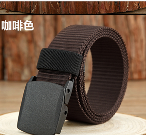 Cinturón de Lona Resistente GB87 para Campamento, Entrenamiento y Estudiantes, Venta al por Mayor en Verde, Caqui, Marrón, Rojo y Azul Marino - Product Image 3