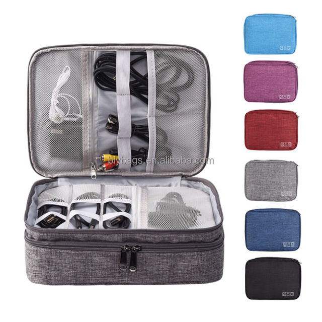 USB Travel Daily Multifunctional Organizer Bags Digital Storage Bag Gadget Bag