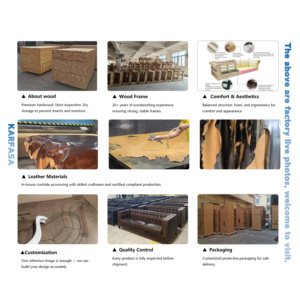 Ghế <span class=keywords><strong>sofa</strong></span> câu lạc bộ biệt thự phong cách công nghiệp hiện đại sang trọng, tùy chỉnh, ghế <span class=keywords><strong>sofa</strong></span> da bò cổ điển - Product Image 6