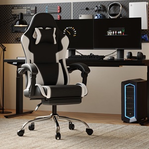 2025 Ultimate Comfort Beste ergonomische Gaming-Stühle Videospiel-Büro-Computer-Schreibtischs tühle Erhöhen Sie Ihr Spieler lebnis Weiß - Product Image 2