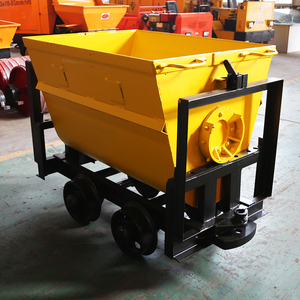 Chariot minier souterrain à benne basculante pour le transport du charbon sur rail - Product Image 6