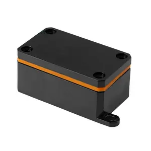 50*30*21mm carcasa exterior negra de alta calidad ignífuga impermeable Ip68 Abs Cable caja de conexiones conector subterráneo