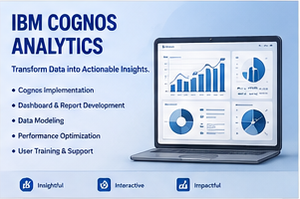 Servicios de Consultoría de IBM Cognos Analytics, Implementación de Paneles de Información, Desarrollo de Informes, Modelado de Datos, Optimización del Rendimiento - Product Image 2