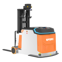 3T 3M Bersertifikasi CE Forklift AGV Berbalas Beban Berat untuk Penanganan Material Berat, Otomatisasi Gudang, Robot Industri Laser