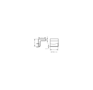 5-200mm esnek vinil açı kapaklar özel PVC açı plastik kapaklar açı demir PVC uç kapakları - Product Image 5