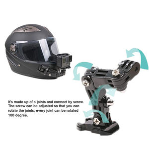 Accessoires de montage sur menton avant <span class=keywords><strong>pour</strong></span> casque de moto, dernière vente flash, <span class=keywords><strong>pour</strong></span> caméra d'action GoPro Hero 10 9 8 Black - Product Image 4