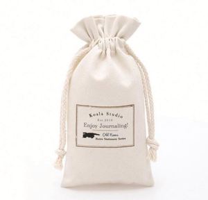 Sacs fourre-tout en toile personnalisés, doux et résistants, avec sacs à chaussures à cordon de serrage - Product Image 5