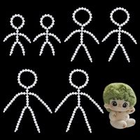 Squelette articulé mobile pour figurine, modèle de corps entier, membres et articulations souples pour la fabrication de peluches et d'artisanat DIY