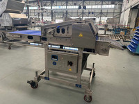Machine à presser la viande automatique pour schnitzel, 400 mm, 600 mm, pour bœuf, poisson, steak, poulet, machine à aplatir la viande, vente chaude
