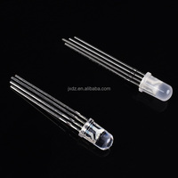 Lampe à LED 5mm RGB 4pin cathode commune/anode commune eau propre diffuse 4 bornes arc-en-ciel LED Diode