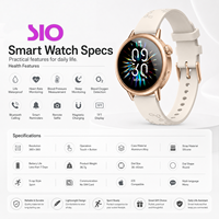 Montre connectée AMOLED personnalisable avec logo, échantillon en gros, 1,106 pouces, 360 x 360, 100 modes sportifs, bracelet en cuir, multilingue, fitness