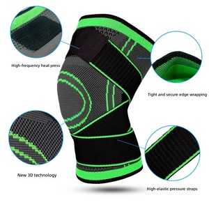 Rodillera de Compresión Profesional de Nylon para Correr, Estabilizador de Rodilla Tejido en 3D, para Baloncesto, Senderismo, Gimnasio, Todas las Estaciones - Product Image 2