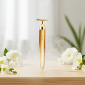 Strumento per massaggio facciale Myrva Golden Myr-4563523612 per la cura della pelle e trattamenti anti-età - Product Image 2