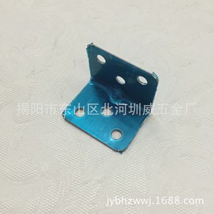 Support d'angle droit en acier inoxydable pour mobilier, 34mmx27mm, épaisseur 1.2mm, revêtement filmé - Product Image 4