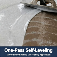 Revêtement de peinture universel LIFENG à application facile, en béton liquide pulvérisé, sable coloré, auto-nivelant, imperméable, multi-scénarios