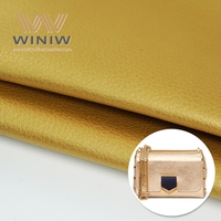 Sacs bandoulière WINIW en similicuir litchi, noir métallisé, 0,8 mm, résistance des coutures, cuir synthétique recyclé, gaufré, extensible, imperméable